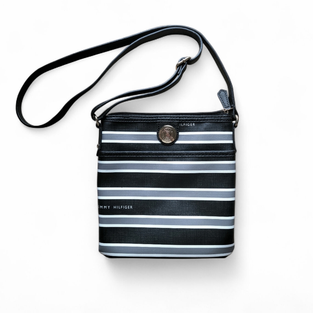 Tommy Hilfiger Striped Crossbody Bag
